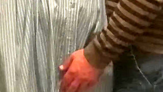 Rundom Slut Babe Gets Fingering From Old Man
