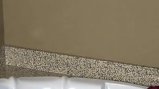 Big Black Cock in a Bubble Bath Starring Victoria Peaks