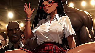 Schoolgirl Gangbanged At Her First Concert