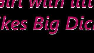 Skinny College Teen Girl with Little Pussy Loves Big Dick