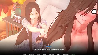 Twisted world, pussy rubbing cock, manga porn