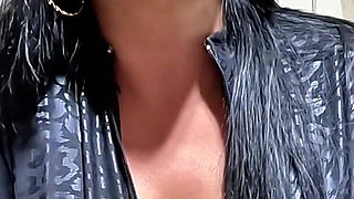 Dominant MILF Smoking Fetish JOI. Leather Jumpsuit, Thigh High Boots & Dirty Talk