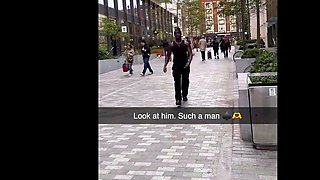 Cheating nordic snowbunny slut goes to London to get BBC