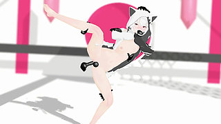 Azumaim Loki Hentai Mmd 3D White Hair Color Edit Smixix