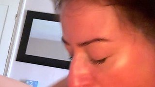 Amateur BJ Oral POV Blowjob Cumshot
