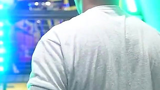 BBC Stretches Blonde Slut Wide in Arcade Pounding