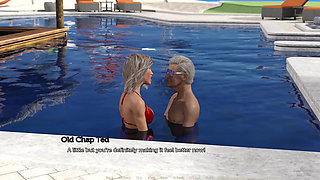 Tacos Cuck Watches His Wife Giving Pussy to an Old Chap and Deepthroating His Cock by the Pool - Episode 90