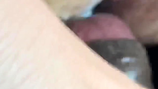 Fat Woman Met Black Man at the Bus Stop, Took Him Home, Jerk off His Cock and Empty His Cum Her Pussy & Used It to Masturbate