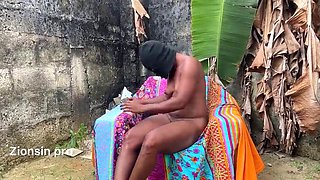 African Outdoor Hot Fuck in Hot Weather