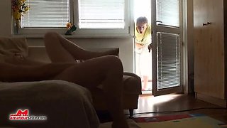 German amateur Sofia Lee sports hotel compilation HD - outdoor group fun with nature action