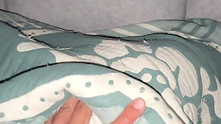 E-girl Is Lying with Wet Panties. the Stepfather Couldn’t Hold Back and Fucked the Virgin