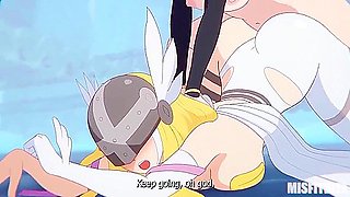 Digicore Domination Angewomon X Lilithmon - Car Toon