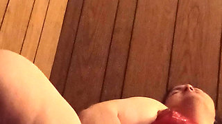 Miss my boyfriend's big cock so have fun with myself