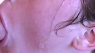 Face Fucked Sluts Covered in Spit Drool Cum