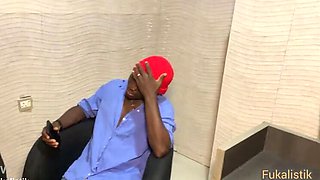 Horny Nigerian Housewife Cheats With BBC Neighbor - Sneaky Fuck From Landlord