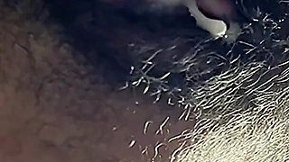 18-year-old Virgin Behind. a Huge Dildo Rubs Her and Makes Her Cum!!!!