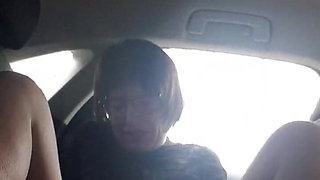 MILF Squirt Outdoor at Public Parking