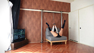 She Spends Her Time Looking at Her Private Parts