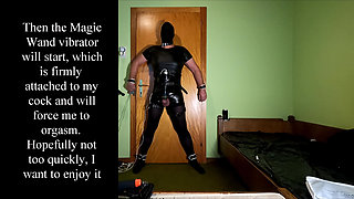 Self Bondage with Orgasm Timer
