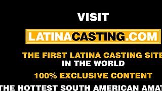 Petite Latina Teen Wrecked By Producer