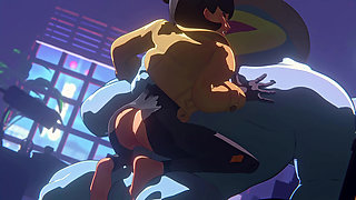 Emma Ride & Monster Cock ( Cartoon Uncensored )