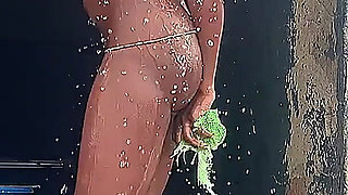My Sexy Soapy Twerk Show All Lathered up for You Daddy!!