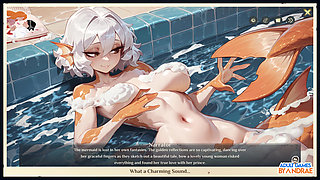 Hotel Tales: H-scene - Pasithea Masturbating by the Pool