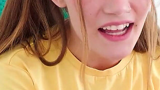 Innocent Teen Athena Faris Gets Surprise From Stepbro