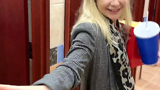Glamino Girls 18 - Part 3 Madison Fuck in Cinema and Toilet