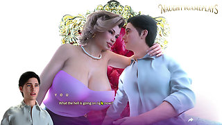 Hot Kissing with a Seductive Stepmom & Her Huge Boobs -  Apocalust Part 02 By psychodelusional 3D Game Replay