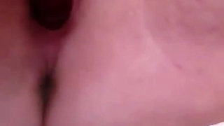 My neighbor really loves cumming with a dildo
