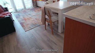 Beautiful Busty Redhead Stepsister Tight Pussy Pounded After Party - Cumshot