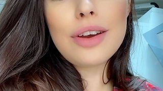 Sexy solo girl loving masturbation with toys