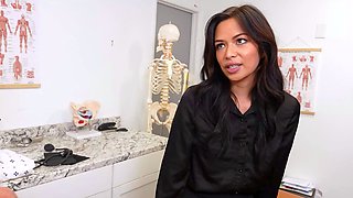 Doctor Gropes Asian Patient on Exam Table