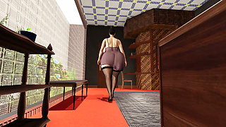 Royal Service. Plus Size Curvy BBW Woman Pleases Two Hotel Vip Clients. Emptie41
