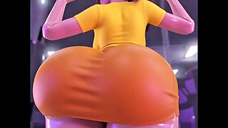 Girl with Giant Ass