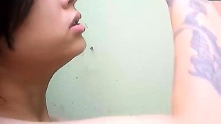 Deep gullet oral job muddy bj until jizz in your face and