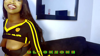 Sucking her boobs and fingering her hairy pussy