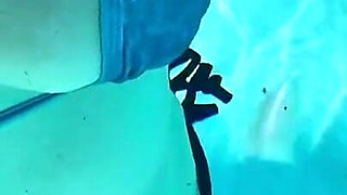 Artemisia Love Sexy Bikini Big Boobs Underwater Fetish at the Pool