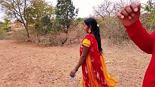Permi Pooja Outdoor Bathroom Sex - Desi Bhabhi Doggy Style in Jungle Morning