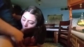 Young 21-Year-Old Latina Co-Worker Gets Fucked by Me While Her Rich Mom Watches