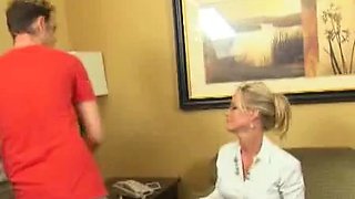 Horny married MILF Simone Sonay is married but that doesn't