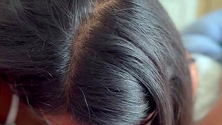 Amateur teen Blowjob with hardcore drilling