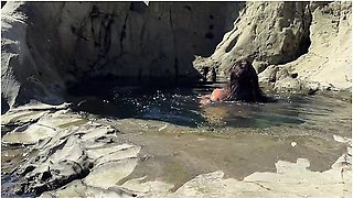 Hard Passionate Sex In Secret On The Beach Almost Caught