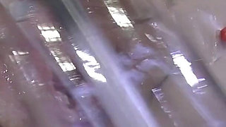 Far Spread Pussy Close up Fucking with Lamp 1000watt