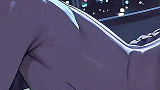 Hentai. Gang Bang with Black Guys
