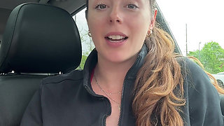 Trying to Golf in a Simulator with My Lush in! Trying Not to Cum While I Swing!