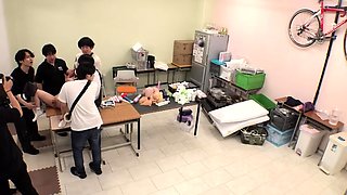 Group sex hardcore double blowjob swallowing cum