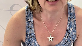 Starting to Strip on a Birthday Shopping Trip- Filming Fail