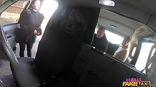 Chris’s Blonde Birthday Passion in Taxi Heat